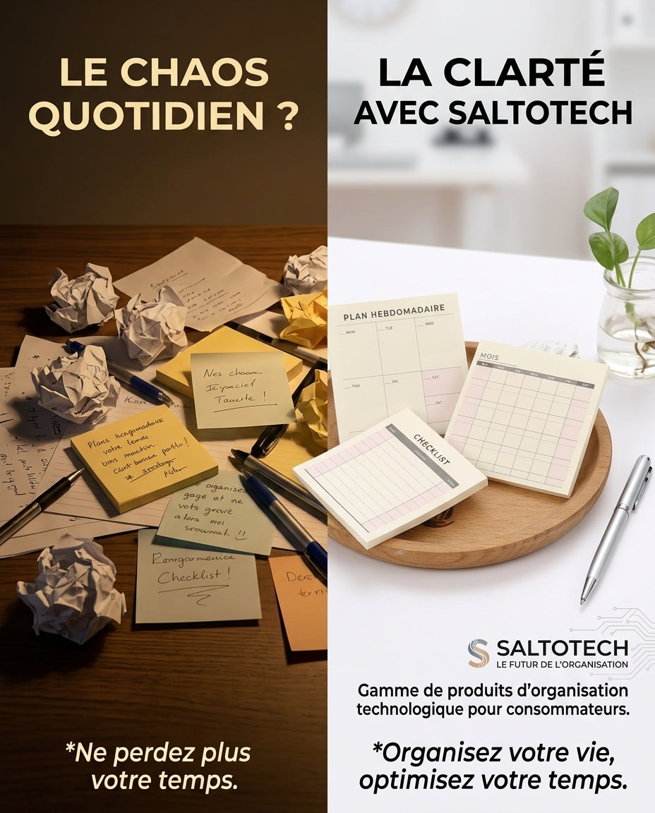 Organisez votre semaine en un coup d’œil — Agenda Planificateur