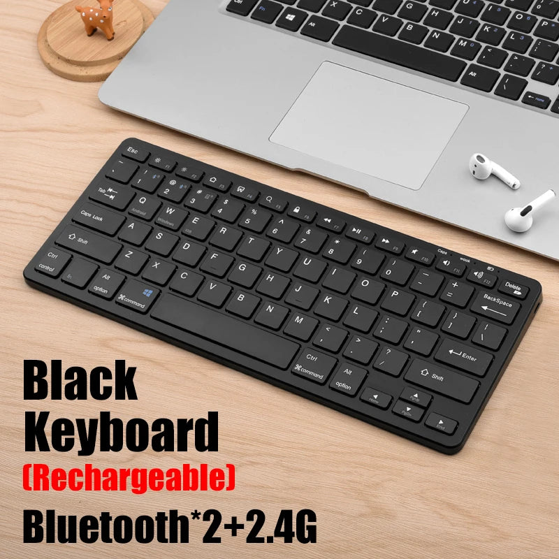 Clavier Bluetooth 5.0 Mini Multimédia - Compatible PC, TV, iPad