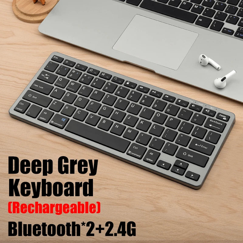 Clavier Bluetooth 5.0 Mini Multimédia - Compatible PC, TV, iPad