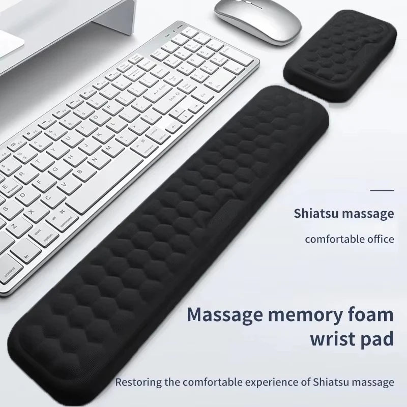 Tapis de Souris Ergonomique en Gel : Travaillez sans douleur