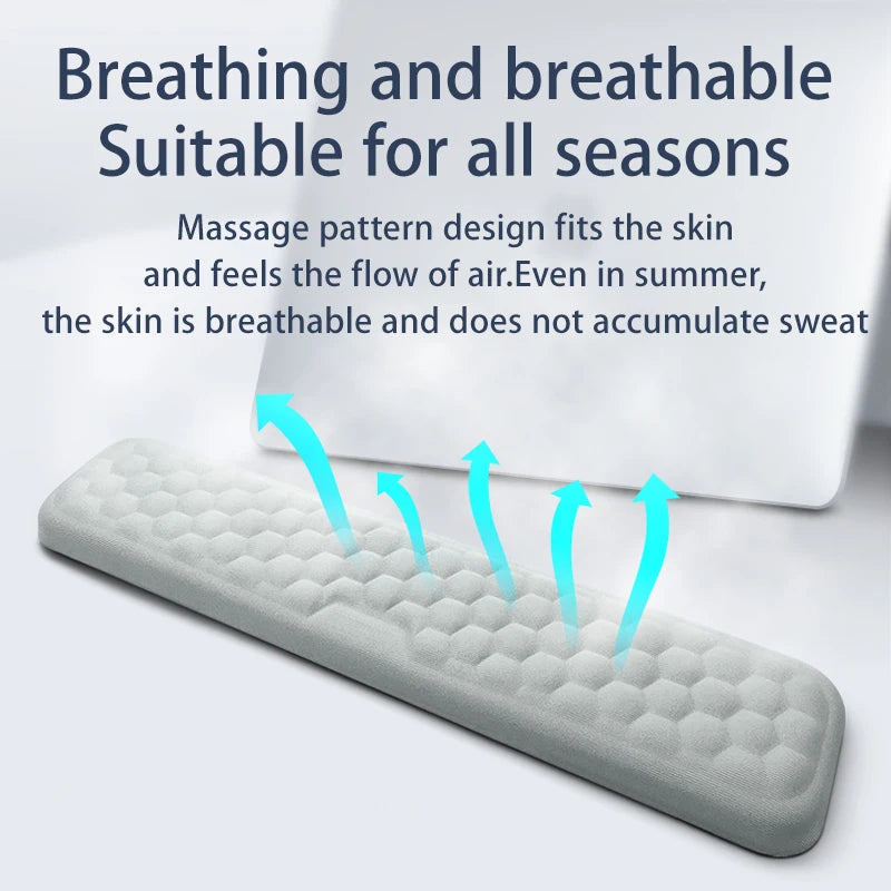 Tapis de Souris Ergonomique en Gel : Travaillez sans douleur