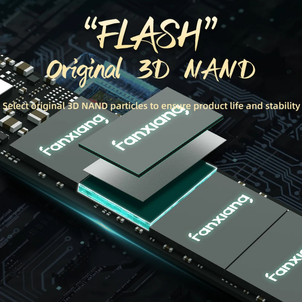 SSD NVMe M.2 Fanxiang S500 Pro / S690 / S790 - 512Go à 4To TLC PCIe Gen4