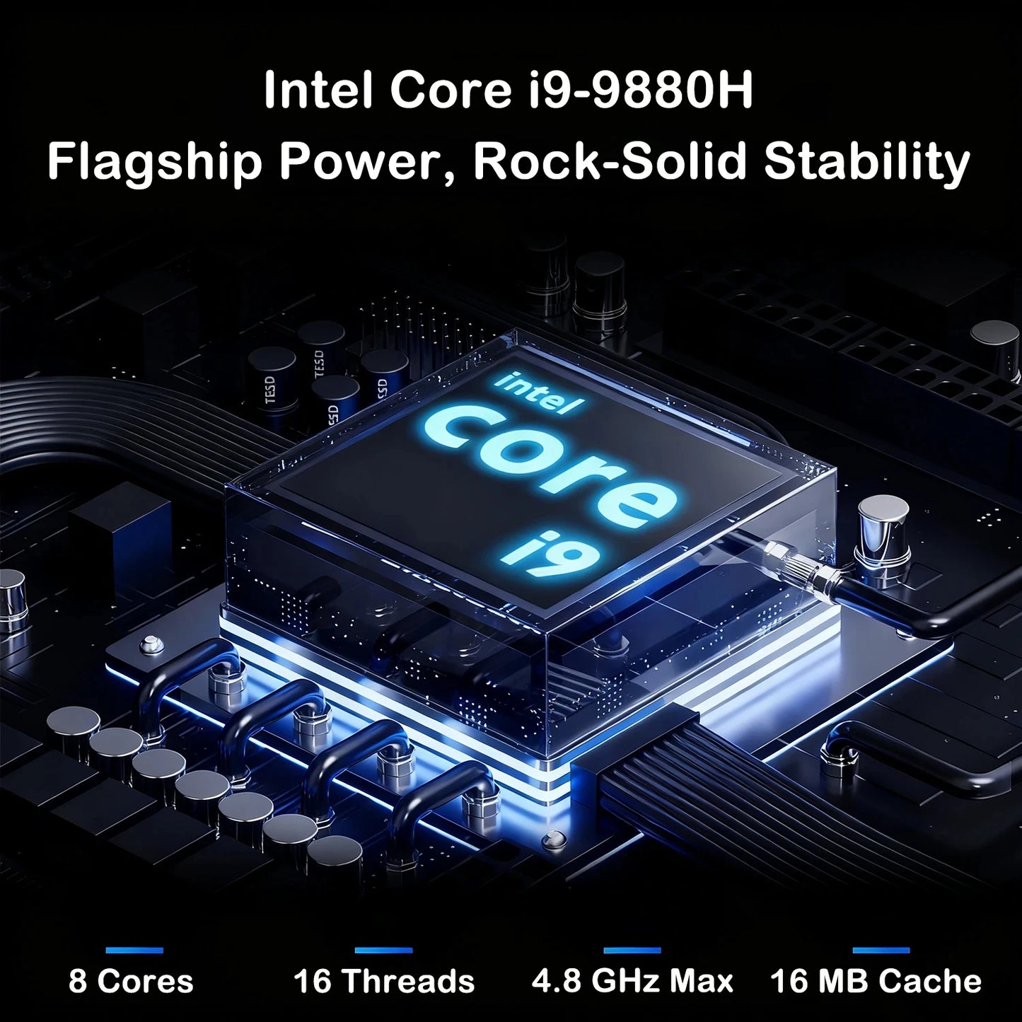 Laptop 15,6" Windows 11 - Intel i9 32 Go RAM 2 To SSD Gaming