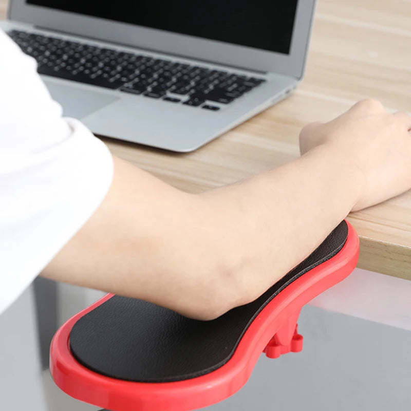 Repose-bras ergonomique réglable pour bureau – Support de poignet pour clavier, extension d'accoudoir et support de souris rotatif