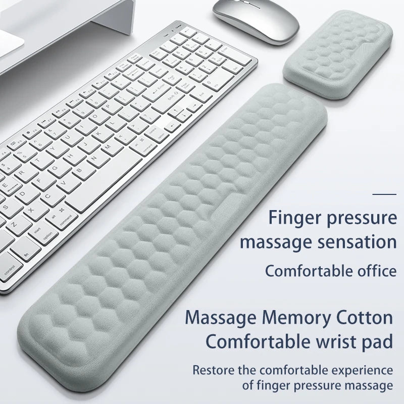 Tapis de Souris Ergonomique en Gel : Travaillez sans douleur