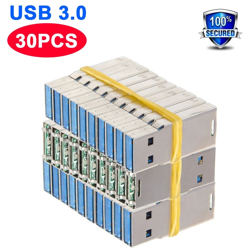 Clé USB 3.0 Chip Semi-finie - 4Go à 128Go Plug & Play
