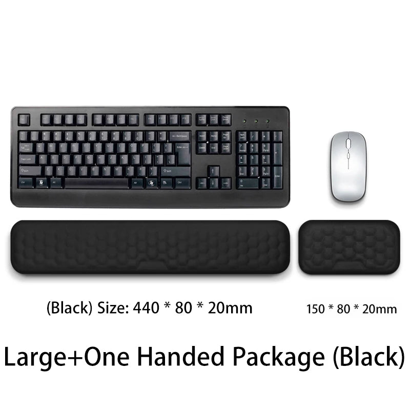 Tapis de Souris Ergonomique en Gel : Travaillez sans douleur