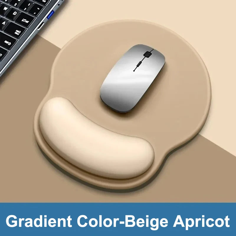 Tapis de Souris Ergonomique en Mousse à Mémoire de Forme — Repose-Poignet Confort