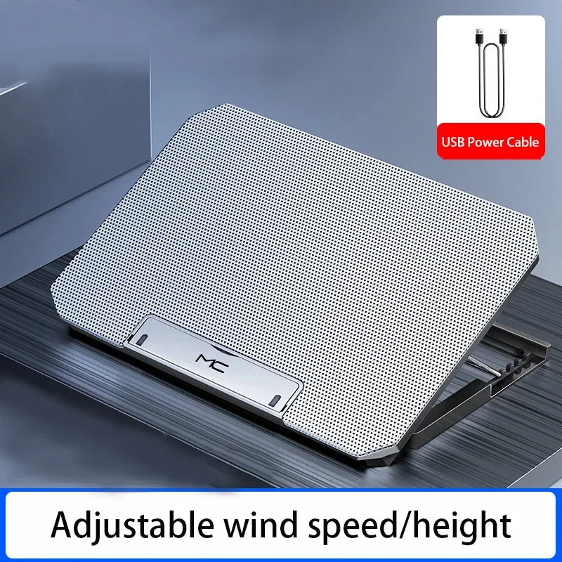 Refroidisseur PC Portable Gaming — Support Ventilé pour 12-16 Pouces