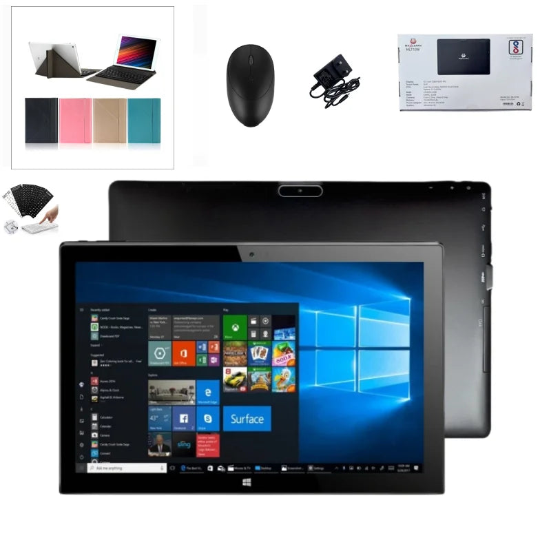 Tablette Windows 10 Pro 10,1" - Intel Celeron 4 Go RAM 32 Go