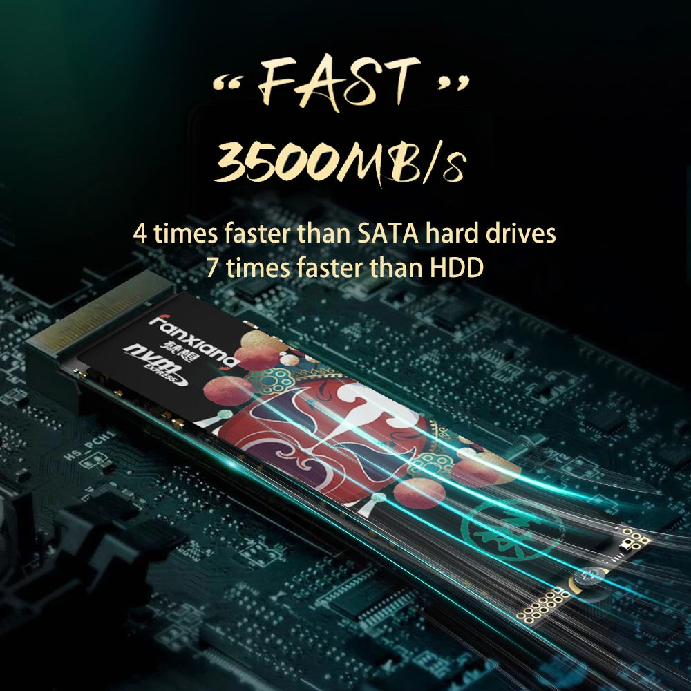 SSD NVMe M.2 Fanxiang S500 Pro / S690 / S790 - 512Go à 4To TLC PCIe Gen4