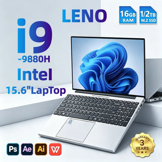 Laptop 15,6" Windows 11 - Intel i9 32 Go RAM 2 To SSD Gaming
