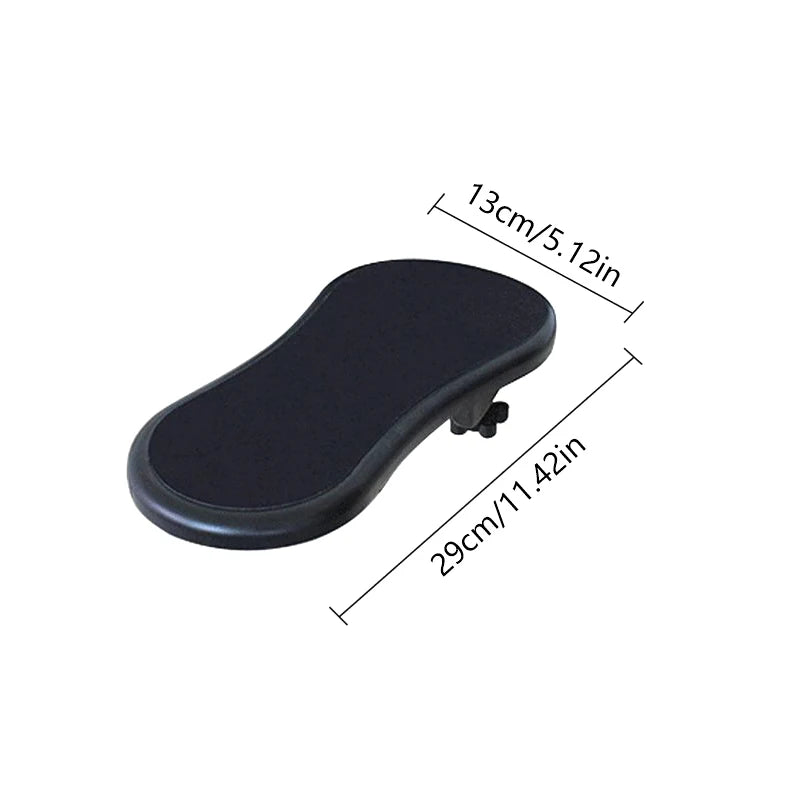 Repose-bras ergonomique réglable pour bureau – Support de poignet pour clavier, extension d'accoudoir et support de souris rotatif